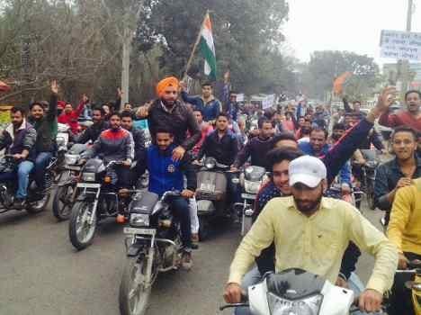 bike rally in pathankot